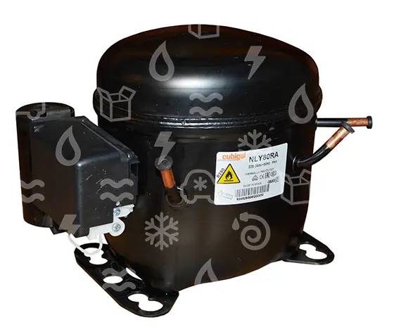 kompresor Cubigel NLY 80 RA_A, HMBP - R290, 2240-240V, 50Hz